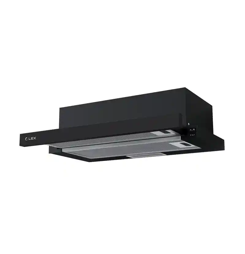 Вытяжка кухонная встраиваемая LEX HIDE 500 BLACK
