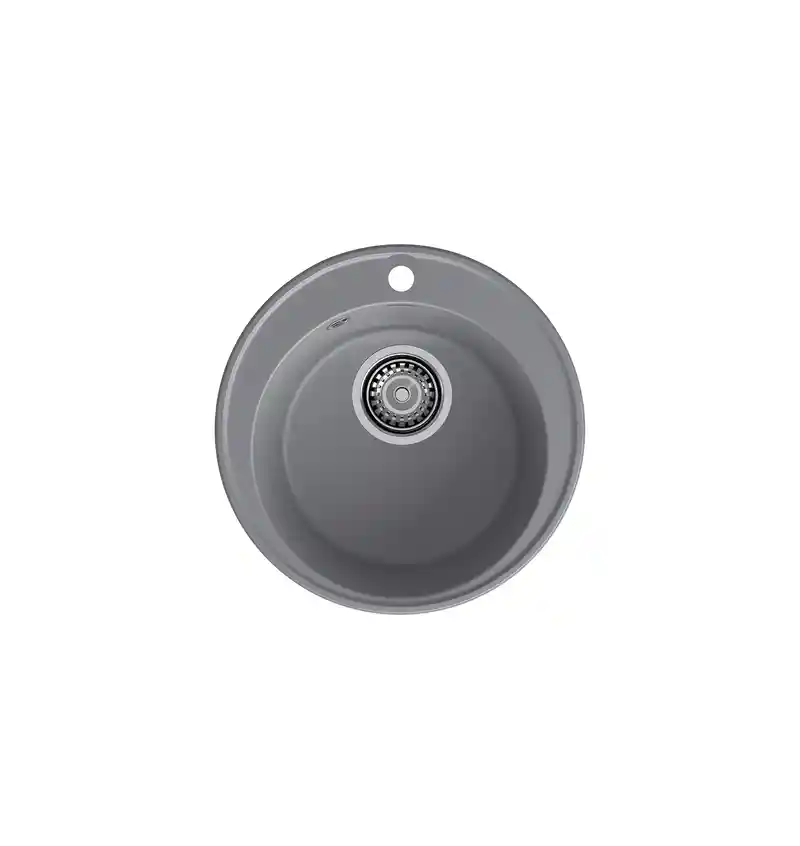 Мойка кухонная кварцевая LEX Lugano 480 Deep Grey