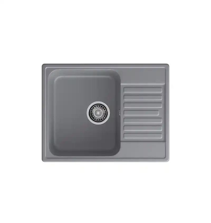 Мойка кухонная кварцевая LEX Garda 620 Deep Grey